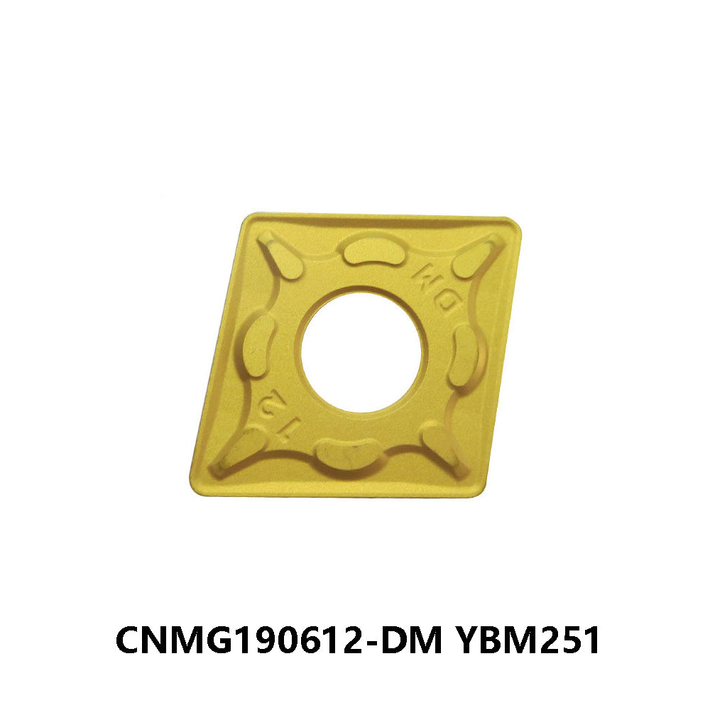 Zcc.ct 100% Original CNMG190612-DM YBM251 turning Insert 10 pcs