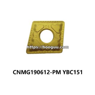 Original ZCC-CT CNMG190612-PM YBC151 Carbide Turning Insert - Diamond 80° | Steel, Stainless Steel (10 PCS)