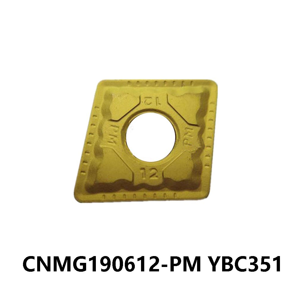 Zcc.ct 100% Original CNMG190612-PM YBC351 Turning Insert 10 pcs
