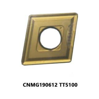 Original TaeguTec CNMG190612 TT5100 Carbide Turning Insert - Diamond 80° (10 PCS)