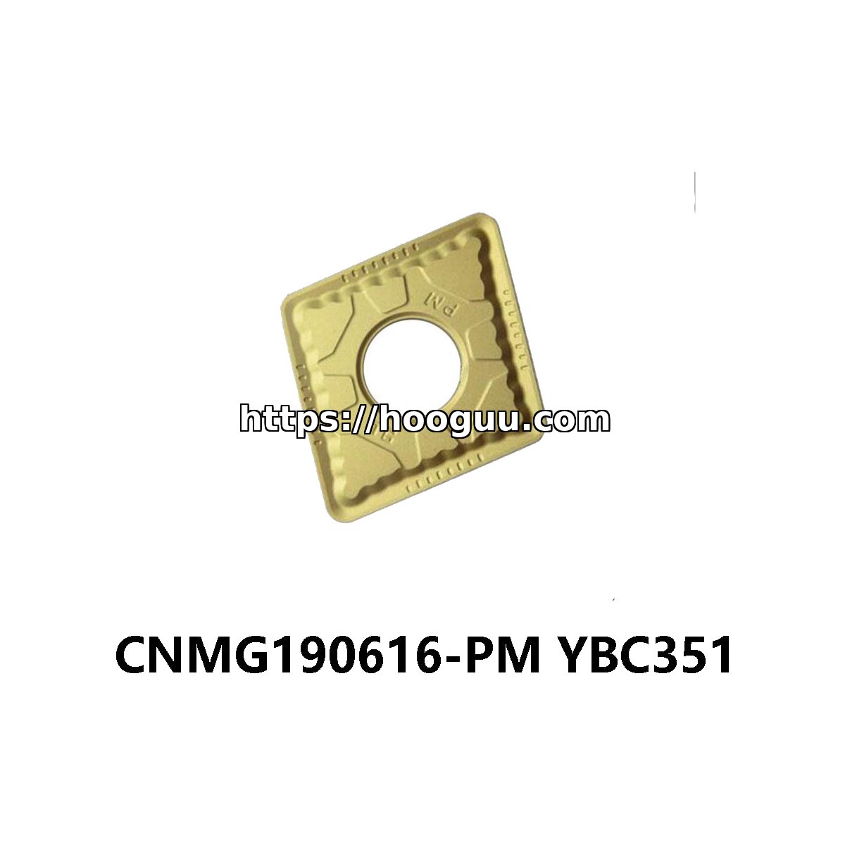 Zcc.ct 100% Original CNMG190616-PM YBC351 Turning Insert 10 pcs