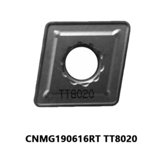 Original TaeguTec CNMG190616RT TT8020 Carbide Turning Insert - Diamond 80° | Cast Iron (10 PCS)