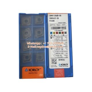 Original Korloy CNMG120408-HA PC5300 Carbide Insert - Diamond 80° | Steel & More