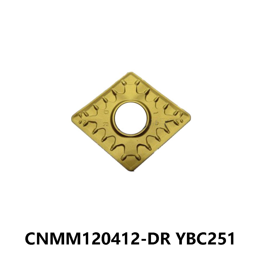 Zcc.ct 100% Original CNMM120412-DR YBC251 Turning Insert 10 pcs