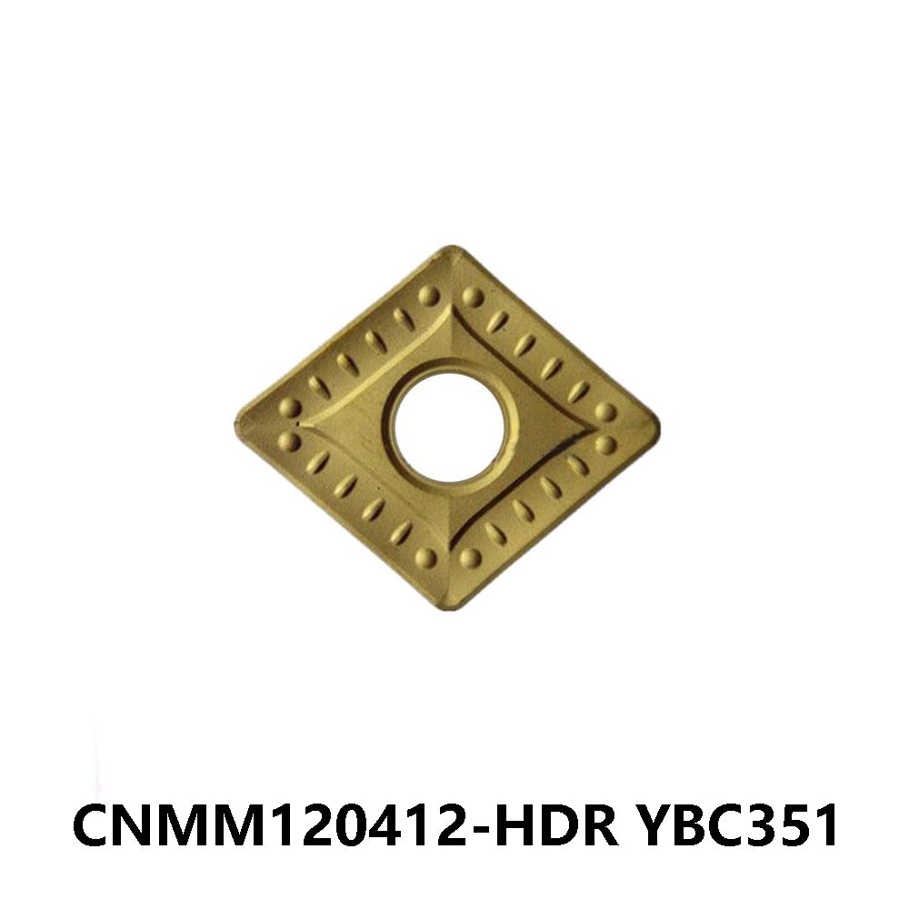 Zcc.ct 100% Original CNMM120412-HDR YBC351 Turning Insert 10 pcs
