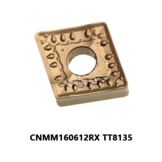 Original TaeguTec CNMM160612RX TT8135 Carbide Turning Insert - Diamond 80° (10 PCS)