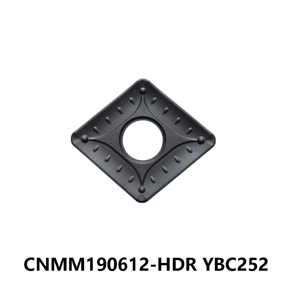 Zcc.ct 100% Original CNMM190612-HDR YBC252 Turning Insert 10 pcs