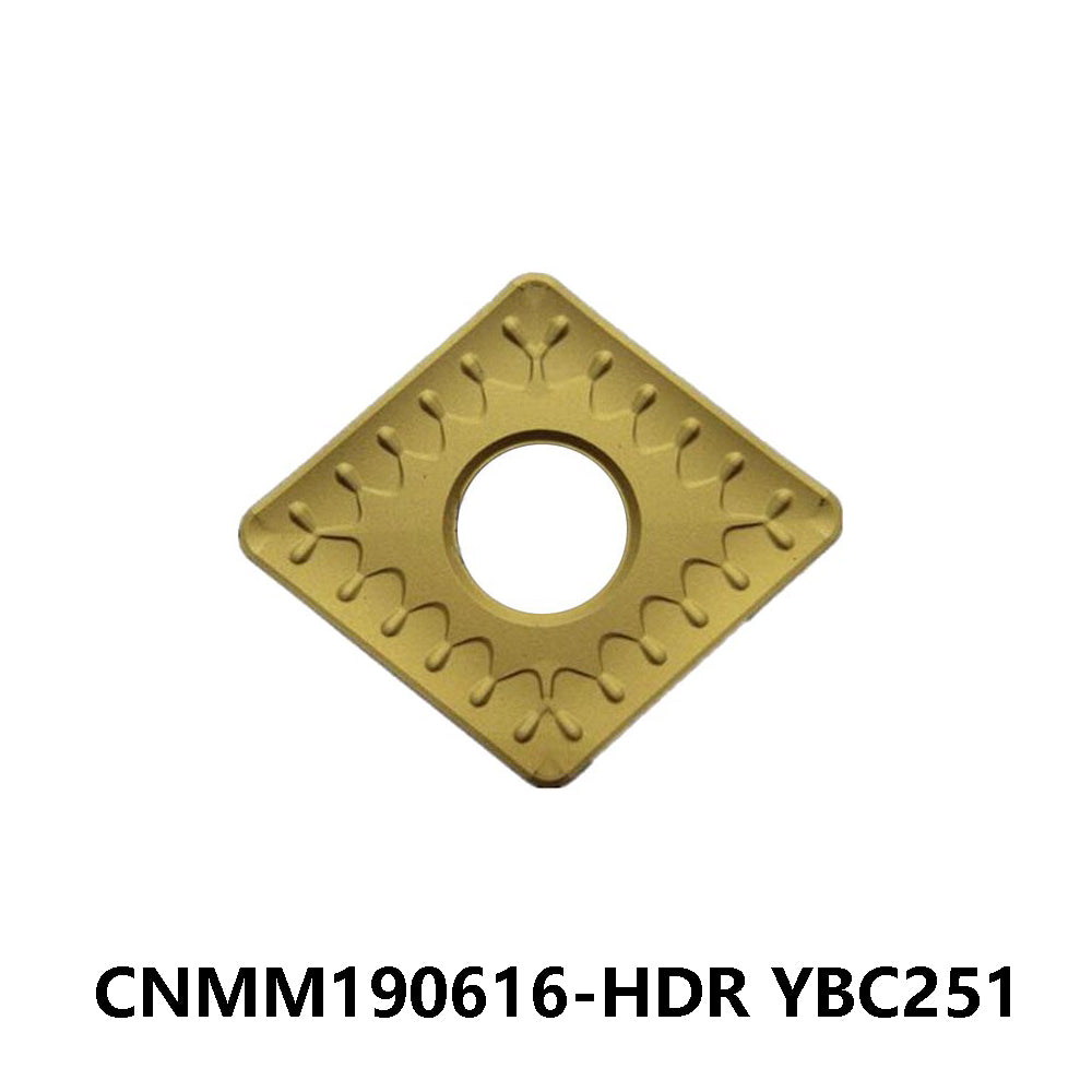Zcc.ct 100% Original CNMM190616-HDR YBC251 Turning Insert 10 pcs