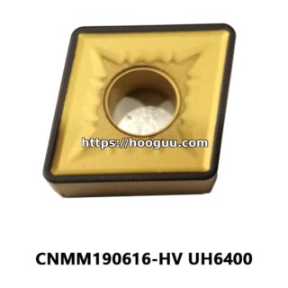 Original Mitsubishi CNMM190616-HV UH6400 Carbide Turning Insert - Diamond 80° | Steel, Carbon Steel (10 PCS)