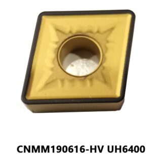 Original Mitsubishi CNMM190616-HV UH6400 Carbide Turning Insert - Diamond 80° (10 PCS)