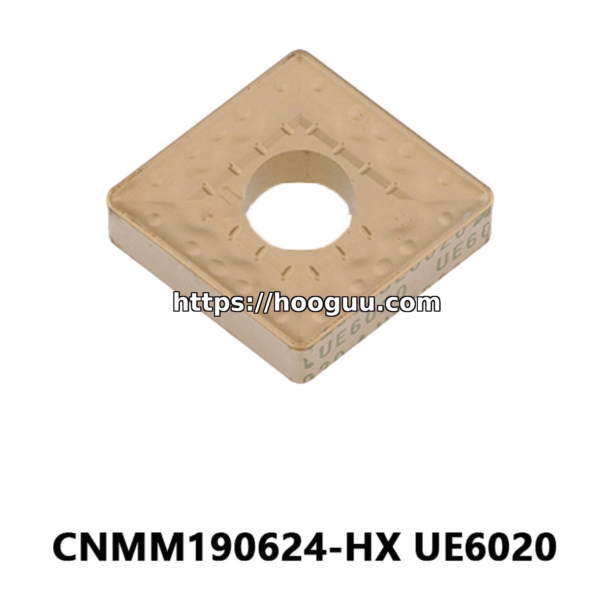 Original Mitsubishi CNMM190624-HX UE6020 Carbide Turning Insert - Diamond 80° | Steel (10 PCS)