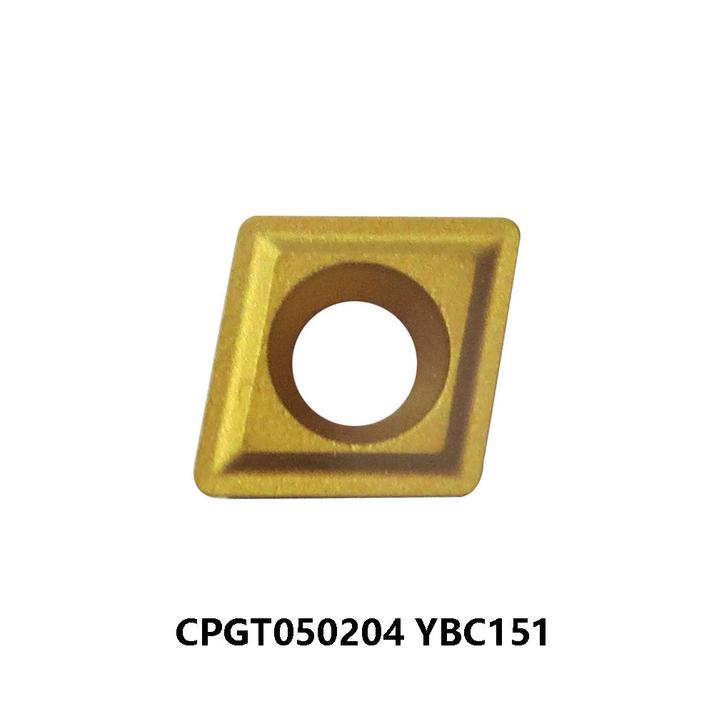 Zcc.ct 100% Original CPGT050204 YBC151 turning Insert 10 pcs
