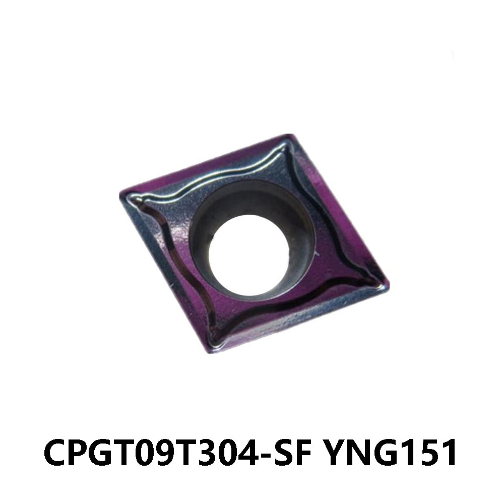 Zcc.ct 100% Original  CPGT09T304-SF YNG151 Turning Insert 10 pcs