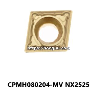 Original Mitsubishi CPMH080204-MV NX2525 Carbide Turning Insert - Diamond 80° | Steel & More (10 PCS)