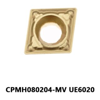 Original Mitsubishi CPMH080204-MV UE6020 Carbide Turning Insert - Diamond 80° (10 PCS)