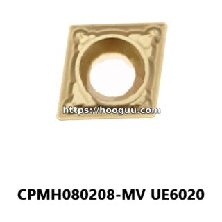 Original Mitsubishi CPMH080208-MV UE6020 Carbide Turning Insert - Diamond 80° | Steel & More (10 PCS)