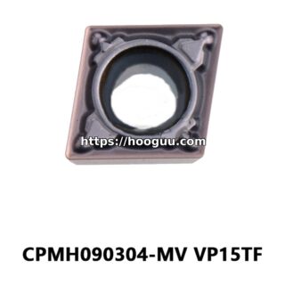 Original Mitsubishi CPMH090304-MV VP15TF Carbide Turning Insert - Diamond 80° | Steel (10 PCS)