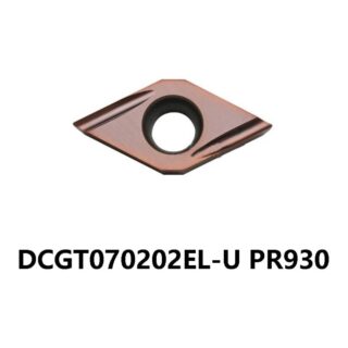 Original Kyocera DCGT070202EL-U PR930 Carbide Turning Insert - Diamond 55° (10 PCS)