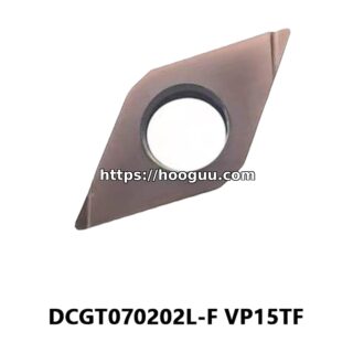 Original Mitsubishi DCGT070202L-F VP15TF Carbide Turning Insert - Diamond 55° | Steel & More (10 PCS)