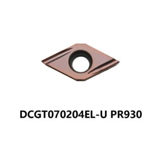 Original Kyocera DCGT070204EL-U PR930 Carbide Turning Insert - Diamond 55° (10 PCS)