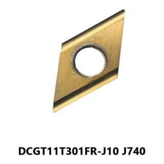 Original Tungaloy DCGT11T301FR-J10 J740 Carbide Turning Insert - Diamond 55° (10 PCS)