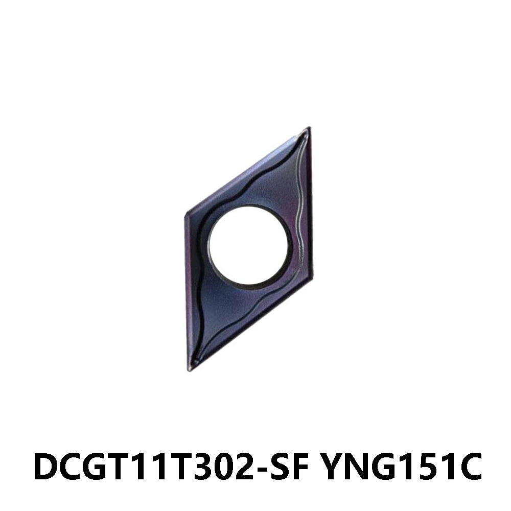 Zcc.ct 100% Original DCGT11T302-SF YNG151C Turning Insert 10 pcs