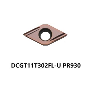 Original Kyocera DCGT11T302FL-U PR930 Carbide Turning Insert - Diamond 55° (10 PCS)