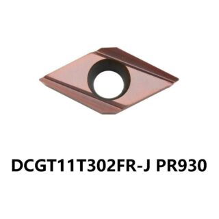 Original Kyocera DCGT11T302FR-J PR930 Carbide Turning Insert - Diamond 55° (10 PCS)
