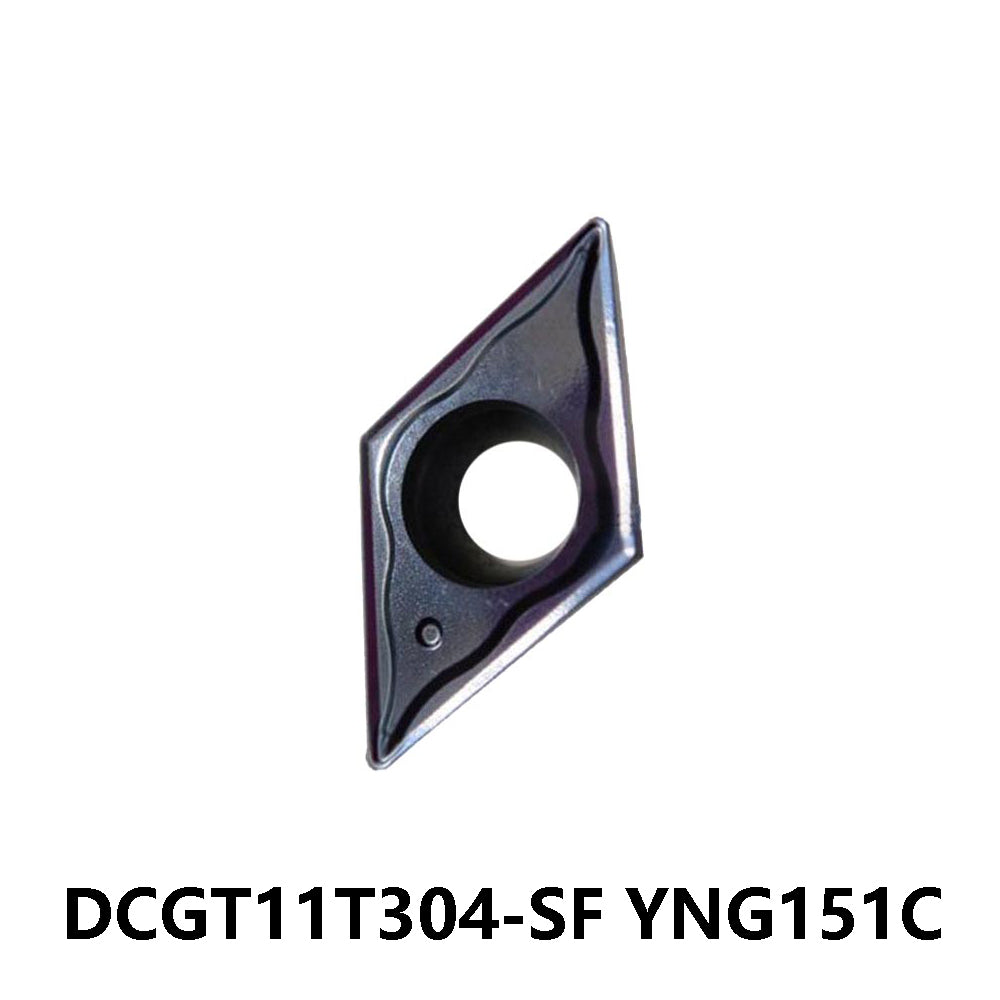 Zcc.ct 100% Original DCGT11T304-SF YNG151C Turning Insert 10 pcs