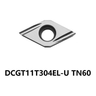 Original Kyocera DCGT11T304EL-U Carbide Turning Insert - Diamond 55° (10 PCS) TN60 DCGT11T304EL-U TN60