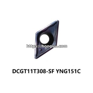 Original ZCC-CT DCGT11T308-SF YNG151C Carbide Insert - Diamond 55° | Steel & More (10 PCS)