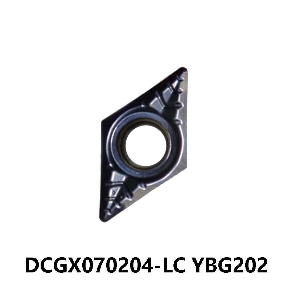 Zcc.ct 100% Original  DCGX070204-LC YBG202 Turning Insert 10 pcs