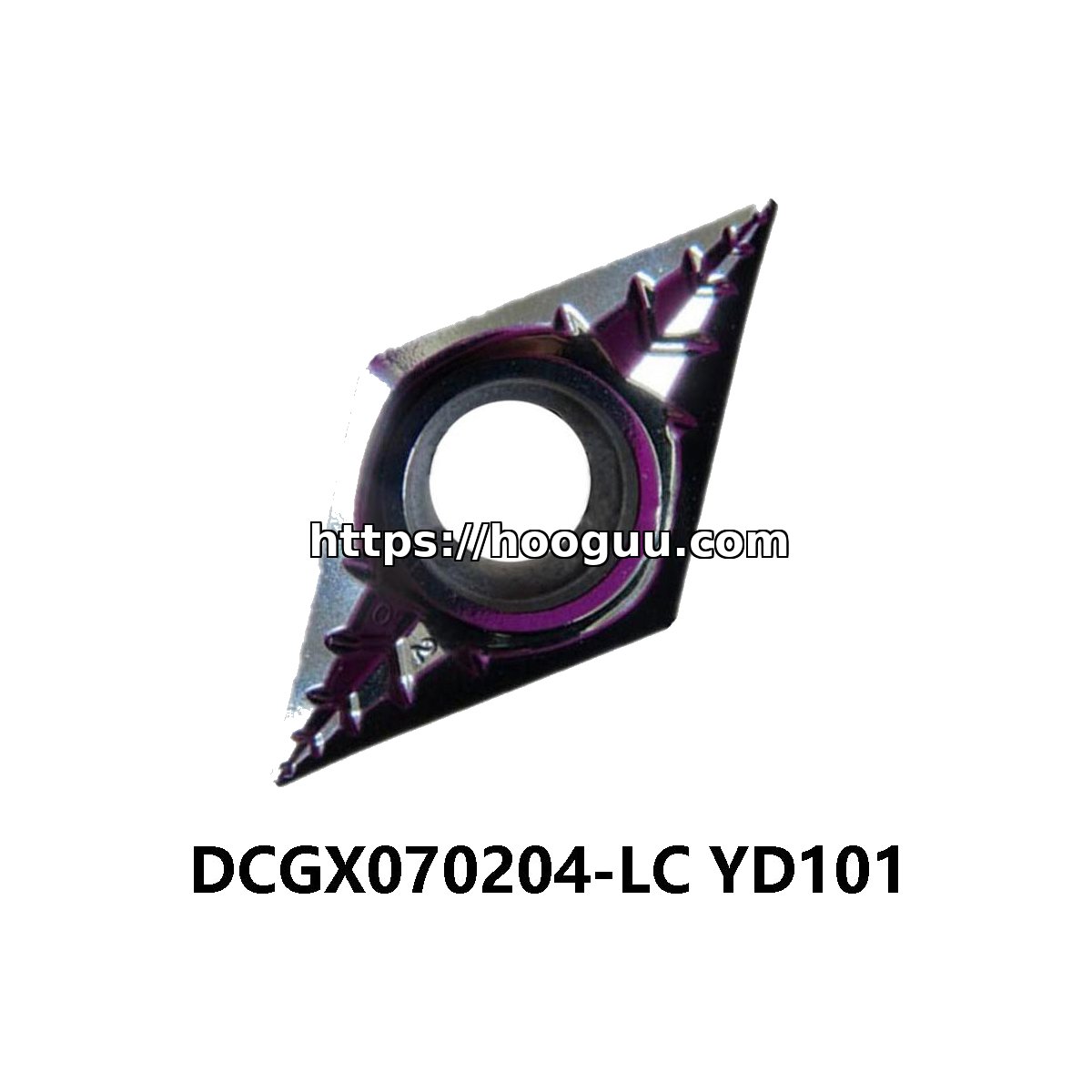 Zcc.ct 100% Original DCGX070204-LC YD101 Turning Insert 10 pcs