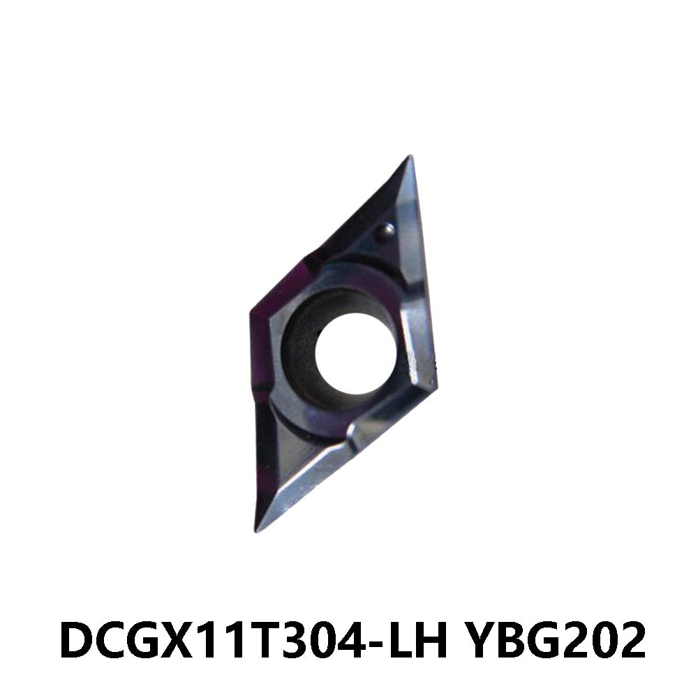 Zcc.ct 100% Original DCGX11T304-LH YBG202 Turning Insert 10 pcs