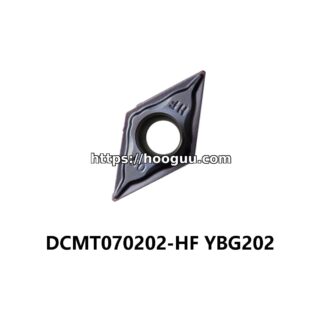 Original ZCC-CT DCMT070202-HF YBG202 Carbide Turning Insert - Diamond 55° | Cast Iron (10 PCS)