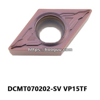 Original Mitsubishi DCMT070202-SV VP15TF Carbide Turning Insert - Diamond 55° | Steel & More (10 PCS)