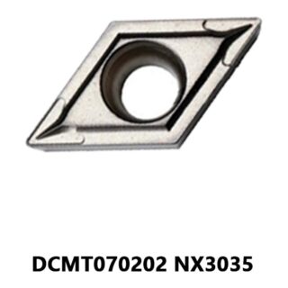 Original Mitsubishi DCMT070202 NX3035 Carbide Turning Insert - Diamond 55° (10 PCS)