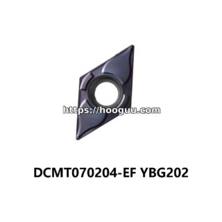 Original ZCC-CT DCMT070204-EF YBG202 Carbide Insert - Diamond 55° | Steel, Stainless Steel (10 PCS)