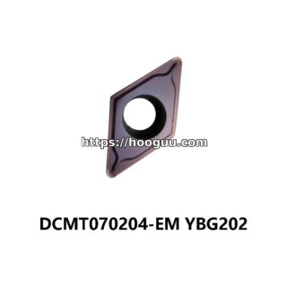 Original ZCC-CT DCMT070204-EM YBG202 Carbide Insert - Diamond 55° | Steel & More (10 PCS)