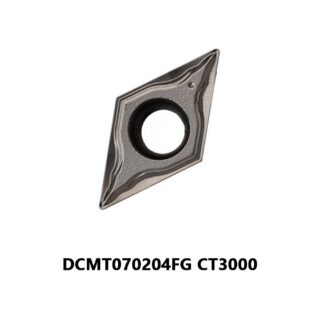 Original TaeguTec DCMT070204FG CT3000 Carbide Turning Insert - Diamond 55° (10 PCS)