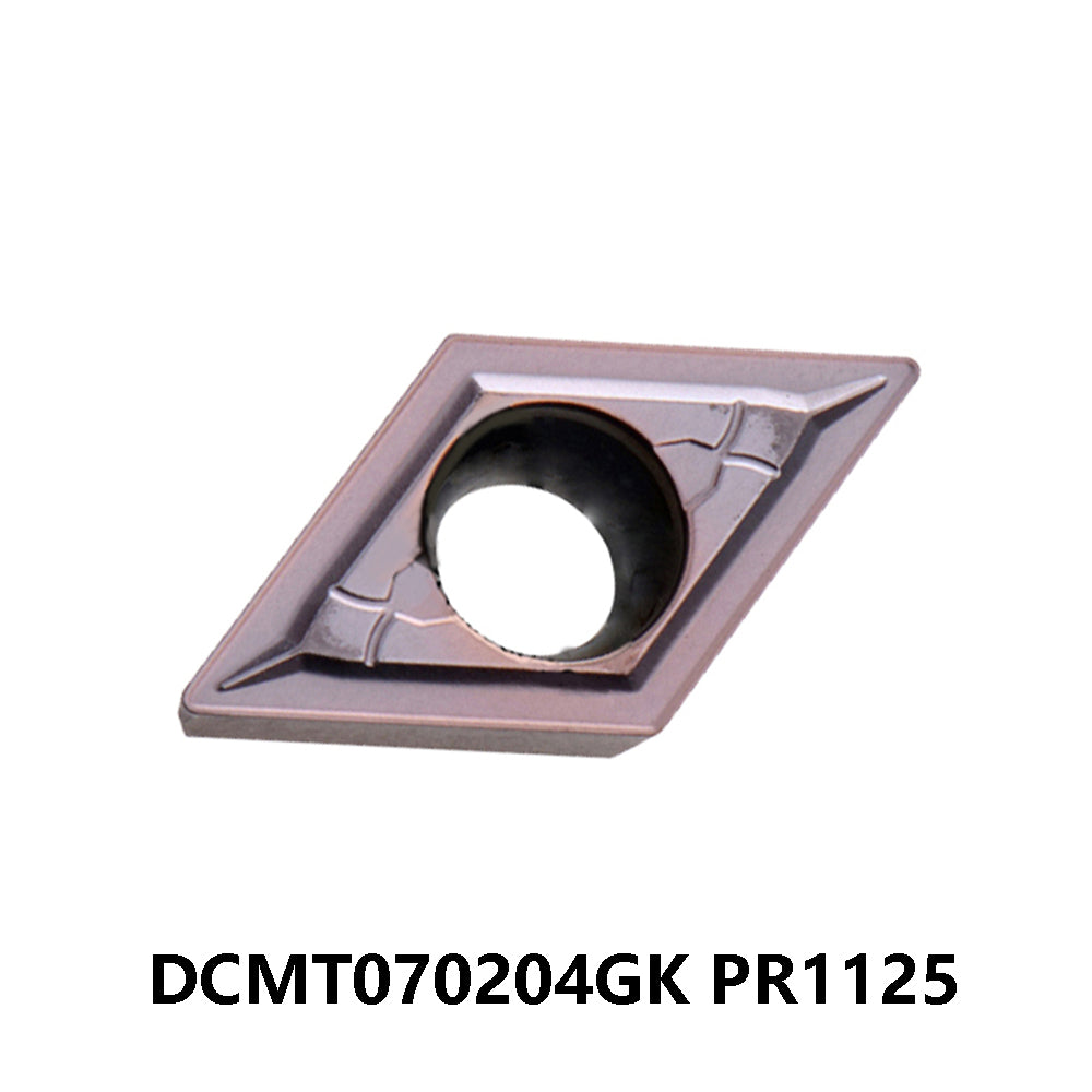 Kyocera DCMT070204GK PR1125 Carbide Turning Insert - Diamond 55° (10 PCS)