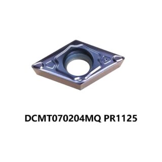 Original Kyocera DCMT070204MQ PR1125 Carbide Turning Insert - Diamond 55° (10 PCS)