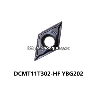Original ZCC-CT DCMT11T302-HF YBG202 Carbide Insert - Diamond 55° | Steel, Stainless Steel (10 PCS)