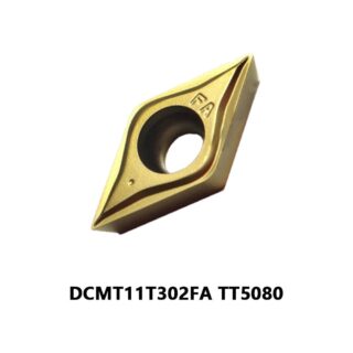 Original TaeguTec DCMT11T302FA TT5080 Carbide Turning Insert - Diamond 55° (10 PCS)