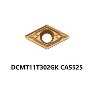 Original Kyocera DCMT11T302GK CA5525 Carbide Turning Insert - Diamond 55° | Steel (10 PCS)