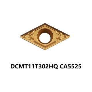 Original Kyocera DCMT11T302HQ CA5525 Carbide Turning Insert - Diamond 55° | Steel (10 PCS)