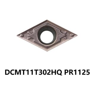 Original Kyocera DCMT11T302HQ PR1125 Carbide Turning Insert - Diamond 55° (10 PCS)