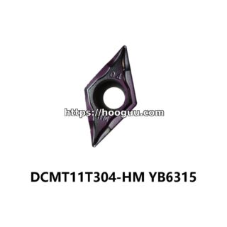 Original ZCC-CT DCMT11T304-HM YB6315 Carbide Turning Insert - Diamond 55° | Steel & More (10 PCS)