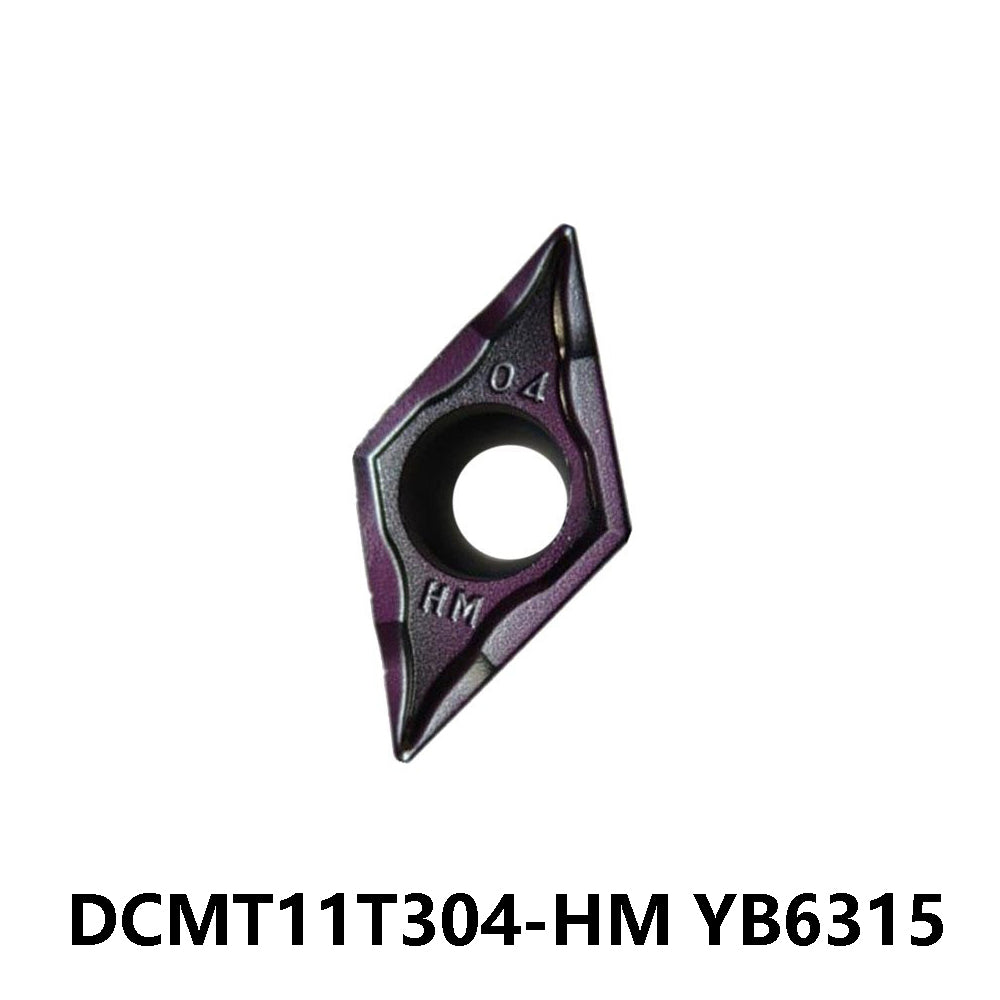 Zcc.ct 100% Original  DCMT11T304-HM YB6315 Turning Insert 10 pcs