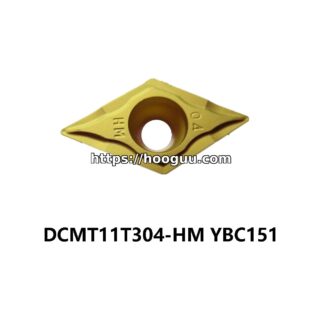 Original ZCC-CT DCMT11T304-HM YBC151 Carbide Turning Insert - Diamond 55° | Steel (10 PCS)